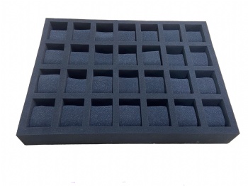  Custom 28-Slot Watch and Jewellery Display Tray Protective & Cushioning Material for Necklace Bangles Display	