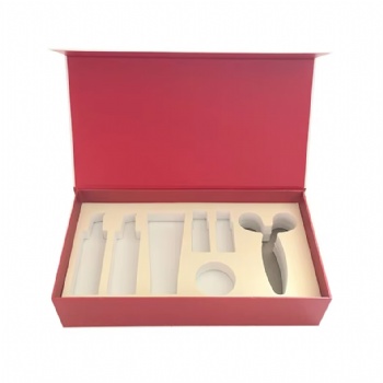 Hot Sell Luxury Cosmetic Gift Box Fashion Make up Lip Gloss Gift Box Custom Logo Cosmetic Packaging Boxes With EVA Foam Insert