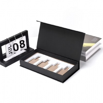  Hot Sell Luxury Cosmetic Gift Box Fashion Make up Lip Gloss Gift Box Custom Logo Cosmetic Packaging Boxes With EVA Foam Insert	