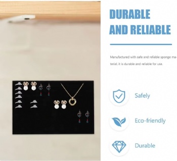  Customized Ring Display Case Organizer Box Set for Showcase-Jewelry Display Case and Ring Display Premium Jewelry Container	