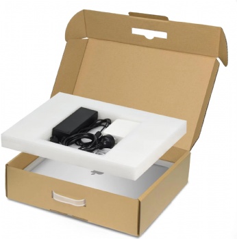  Handmade Laptop Shipping Box EPE Material with Protection Foam Cardboard Packing Paper for Safe Delivery	
