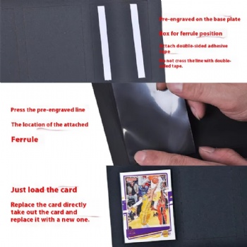  Baseball Card Storage Box Sports Acrylic Card Display Frame with UV Protection Lockable Wall Cabinet for Trading Display Case	