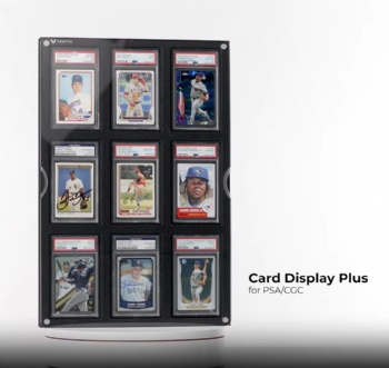  Collector Card Wall Display Baseball Basketball Football Acrylic Collectible psa Slab Guard Card Bumper Display	