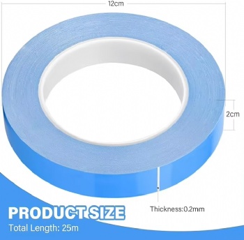  High Temperature Heat Resistant Waterproof Thermal Conductive Double Sided Adhesive Transfer Tape	