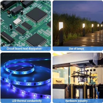  High Temperature Heat Resistant Waterproof Thermal Conductive Double Sided Adhesive Transfer Tape	