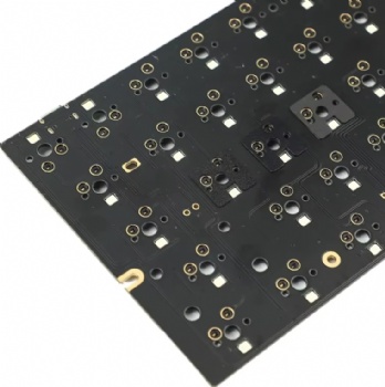  Single Sided Poron Foam Switch Plate Case for Mechanical Keyboard Gasket Sounds Improvement Masking PE Material Adhesive Side	