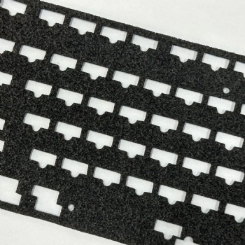  IXPE Spacer Axle Poron Die Cutting EPDM Soft Foam Gasket Heat-Resistant Keyboard Absorption Pad Acrylic Adhesive for Masking	