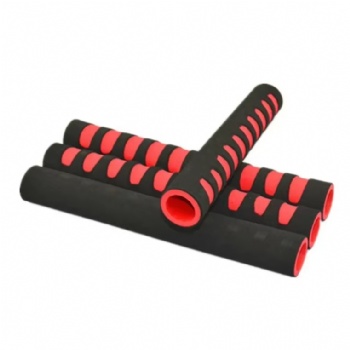  Wave Pattern NBR Foam Handle Grips and Plastic Self-handlebar Fit Equipment Grip Sleeve Accessories	
