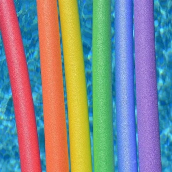  Colorful Waterproof Solid Foam Pipe Insulation Tube Protective Cushioning Material for Swimming Playgrounds Eva Sponge Foam Tube	