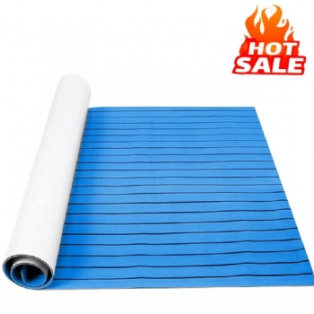 Teak Decking Mat for Boat Yacht Marine Floor Carpet/Swimming Pool Floor Carpet Wear-Resistant Non-Slip and Strong Self-Adhesive