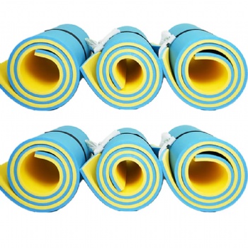 2023 World Popular XPE Foam Fun Pad Water Floating Mat for Swimming Pool Boat Lake Beach 18 15 12 9 ft	