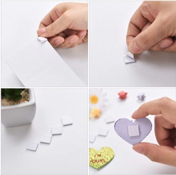  3D Popular square Double Sticky Foam Bracket Is Suitable for Halloween Christmas Scrapbook DIY Crafts Office Supplies	