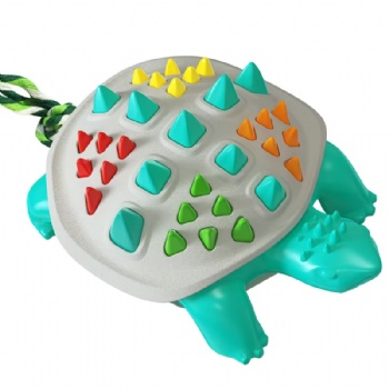  Pet Dog Teething and Chew Toys During Boredom with IQ Ball  and Toothbrush Come with Squeaky for Puppy,Puppies and Small Dogs	