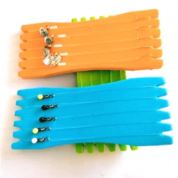  Foam Wrapped Wire Fishing Line Winding Fishing Coiling Plate Spool Fishing Line Accessories Rig Winders for Sabiki Rigs Fis	