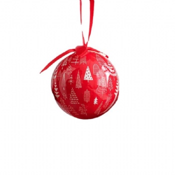 Hot Sales Christmas Snowflake Old Snowman Sticker Painting Foam Ball Used for Christmas Tree Pendant Decoration