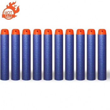 Nerf Toy Gun Foam Refill Darts Bullets EVA Hollow Round Soft Foam Refill Darts Bullet for Children Toy
