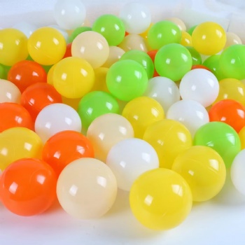 Colorful  Kids Plastic Balls Used for BallPit Pool Baby Party Accessories Birthday Decoration