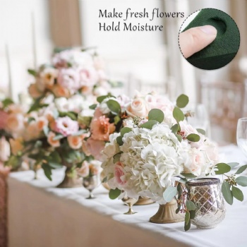  Round Floral Foam Blocks Use in All Variety of Floral Crafts with Fresh Floral Wedding Birthday and Other Special Events	