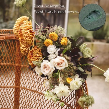  Round Floral Foam Blocks Use in All Variety of Floral Crafts with Fresh Floral Wedding Birthday and Other Special Events	