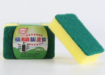  Antimicrobial Mildew and Bacteria Resistant Kitchen Cleaning Sponges for Pots, Dishes, and Stove Etc.	