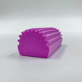  Random Color Door Window Grooves Brush Damp Clean Dust Cleaning Sponge Water Absorbent PVA Sponge Sheet for Household	