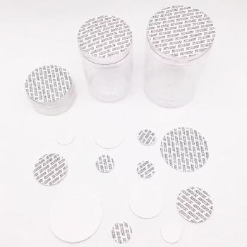  Pressure Activated Pressure Sensitive Gasket  Foam Sealing  for Glass and Plastic Bottle Containers	