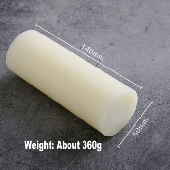  Striking Mc Nylon Rod for Small Die Cutting Leather or Foam Punching Tools Molds 14x5cm in White	
