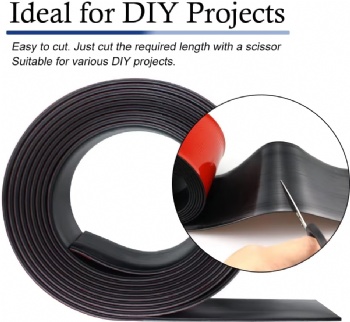  Self-Adhesion Rubber Sealing Strip Used for DIY Gasket Handicraft Sealing Warehouse Floor	