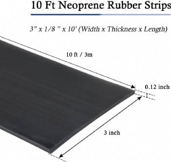  Self-Adhesion Rubber Sealing Strip Used for DIY Gasket Handicraft Sealing Warehouse Floor	