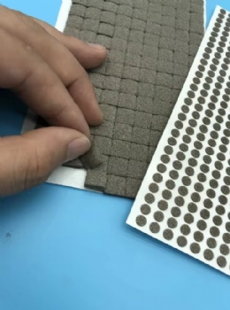  Custom Conductive Foam Thermal Conductivity Foam for Shielding RF Electrical Conductive Foam Gasket	