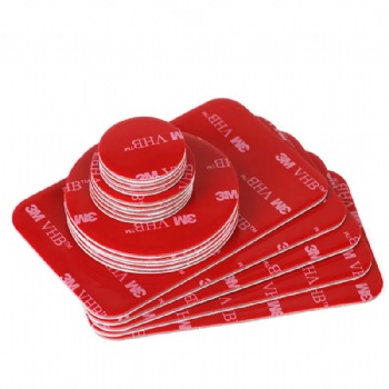  Acrylic Pressure Sensitive Double Sided Foam Mounting Tape Strong Adhesive Waterproof for Masking Purpose	
