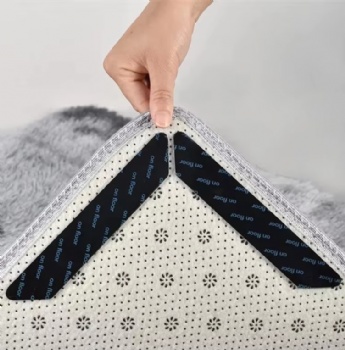  Anti-slip Double Sided Self Adhesive Carpet Floor Mats Pad Tape Anti Slip Rug Gripper Pad for Carpet	