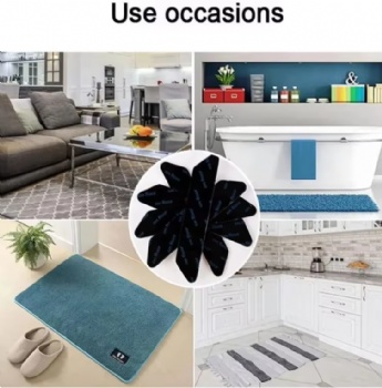 Anti-slip Double Sided Self Adhesive Carpet Floor Mats Pad Tape Anti Slip Rug Gripper Pad for Carpet	