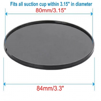  70mm 80mm 90mm Adhesive Mounting Disk Sticky Pads for Car GPS Dashboard Dash with Suction Cup Mount	