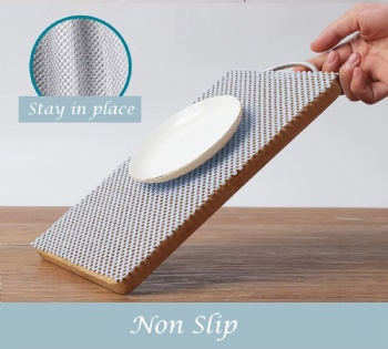  Easy to Install and Store Non Adhesive PVC Anti slip Mat Roll Suitable for Cabinet Drawer Racks, Kitchen Utensils, and Tableware	
