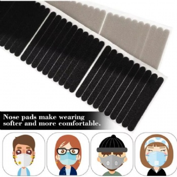  Anti-Fog Memory Foam Nose Bridge Sponge Pads with Self-Adhesive Protection Strip Seal for DIY Face Covering Craft	