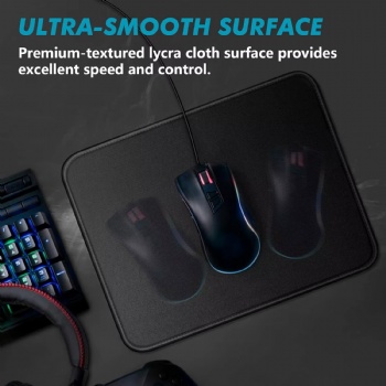  Extra Large and Thick Lock Edge Mouse Pad for Office Gaming Mouse Pad and Shortcut Key Notebook Keyboard Pad	