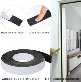  Custom Single Sided Acrylic Adhesive Foam Spacer Low Noise Die Cut EVA Foam Padding for Masking Self-Adhesive Sticker	