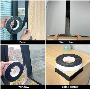  Custom Single Sided Acrylic Adhesive Foam Spacer Low Noise Die Cut EVA Foam Padding for Masking Self-Adhesive Sticker	