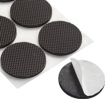  Free Sample Self Adhesive Floor Protector Non Slip Furniture Pads for Chair Legs	