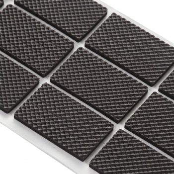 Free Sample Self Adhesive Floor Protector Non Slip Furniture Pads for Chair Legs