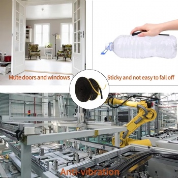  High Temperature Waterproof Shockproof Double Sided Acrylic Based EVA & PE Foam Tape Single Sided Adhesive for Doors Windows	