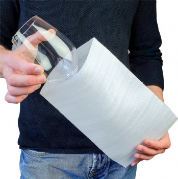  100PCS, Gla Pack Foam Wrap Sheets Cushioning for Shipping, Packaging, Storage-Safely Cushion Wrap for Dishes, Furnsses, Plates	