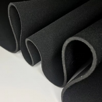  Washable and Reusable Sbr Rubber Sheet Diving Material Fit for Insole Shoe Material Neoperne Foam Laminated with Black Neoprene	