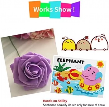  Colorful EVA Foam Sheets for DIY Projects and Handicrafts	
