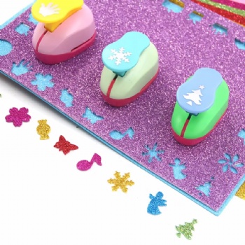  Self Adhesive A4 Glitter  Foam Paper Used for Christmas Gift Box Packaging Birthday Party Decoration DIY Projects	