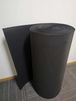  High Resilience Nbr Rubber Foam in Black	