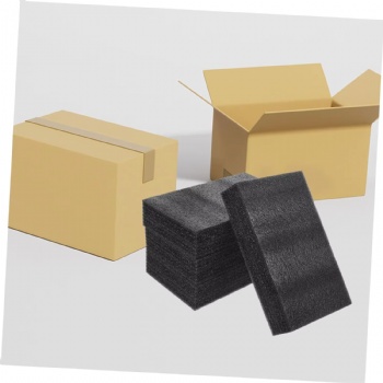  Black White EPE Foam Pearl Cotton Board Thickened Shock Absorption Filled Foam Pearl Cotton Board	