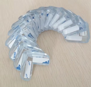  Baby Safety Products Adhesive Plastic Cover Table  Round and Square Transparent Edge Silicone Corner Guard Protector	