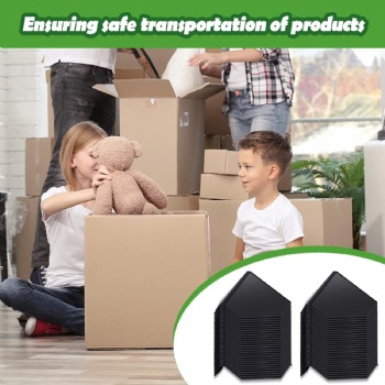  Environmentally Friendly Plastic Corner Protectors for Anti Collision Packaging of Cardboard Boxes	